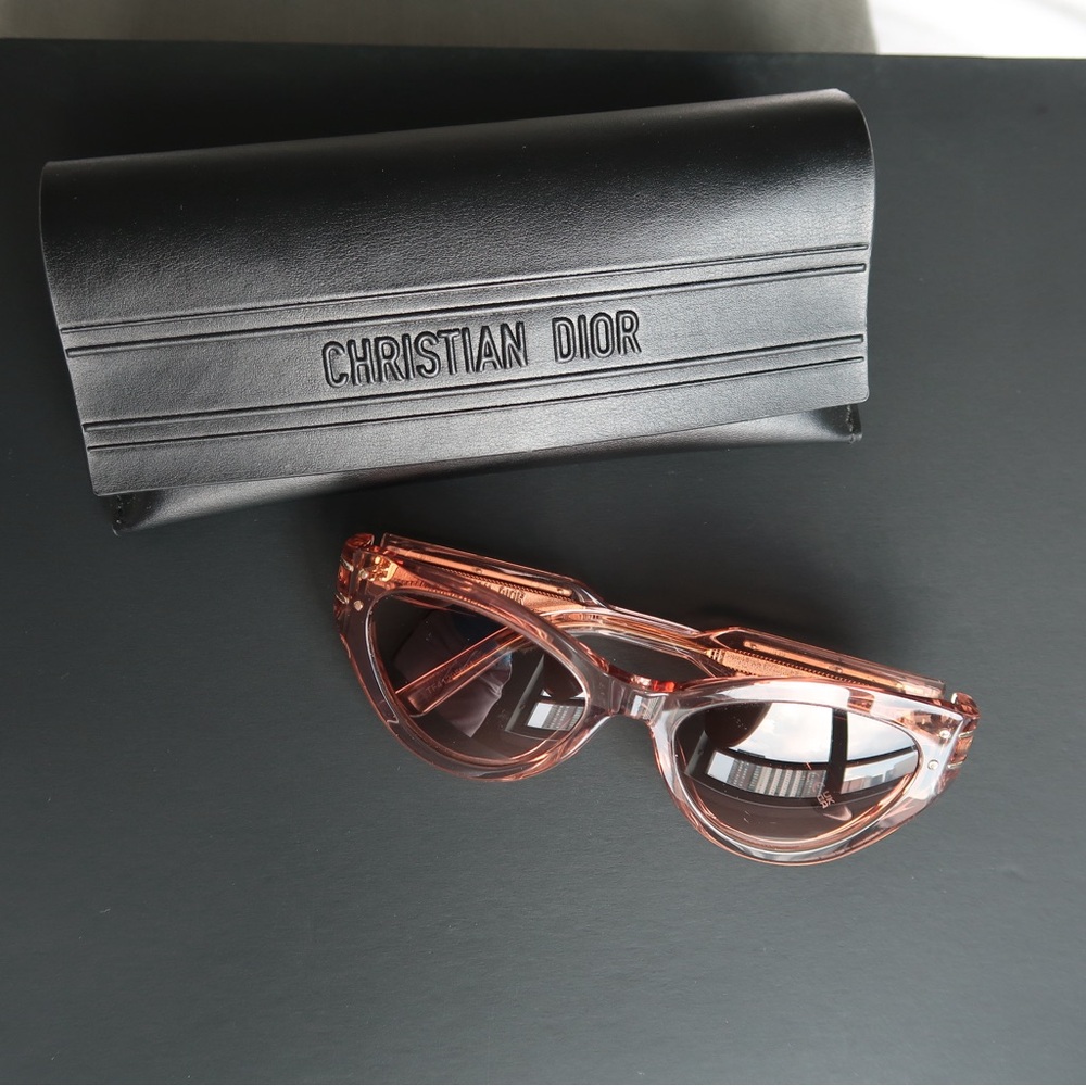 Dior Rose-Tinted Sunglasses